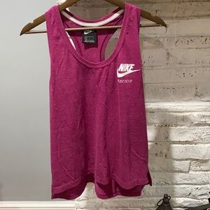 Purple Nike Workout Top
